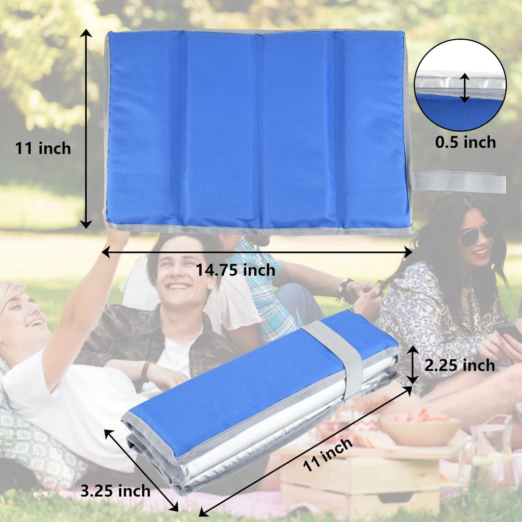 2 Pcs Foldable Foam Seat Cushion F345