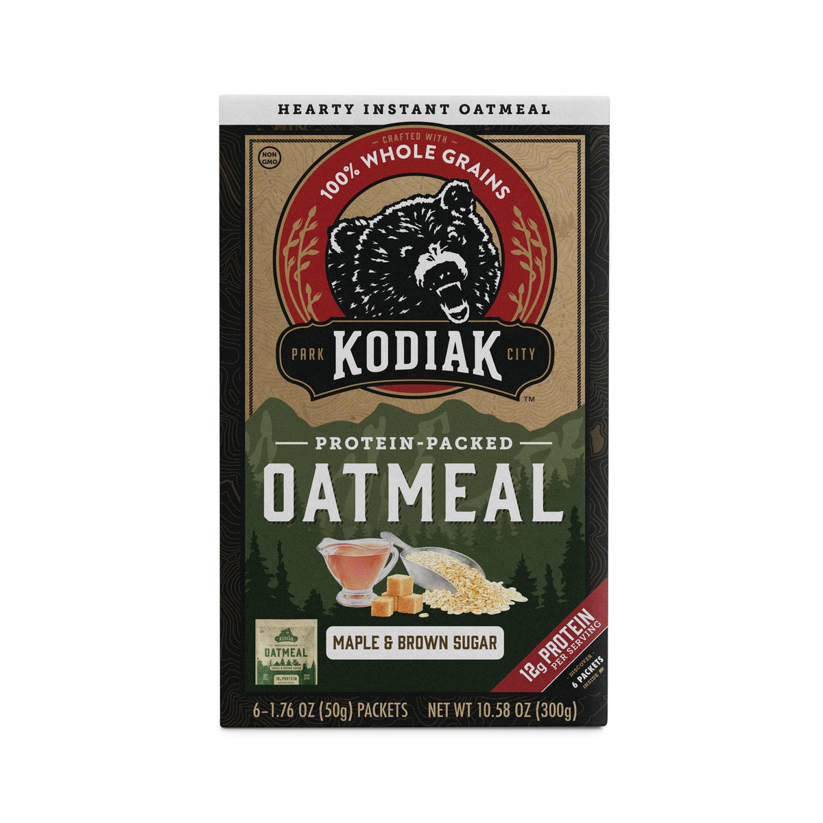 Maple Brown Sugar Instant Oatmeal Packets C4609