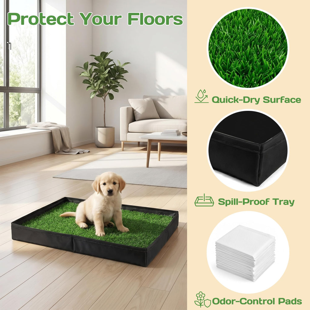 Dog Grass Pad with Tray P622