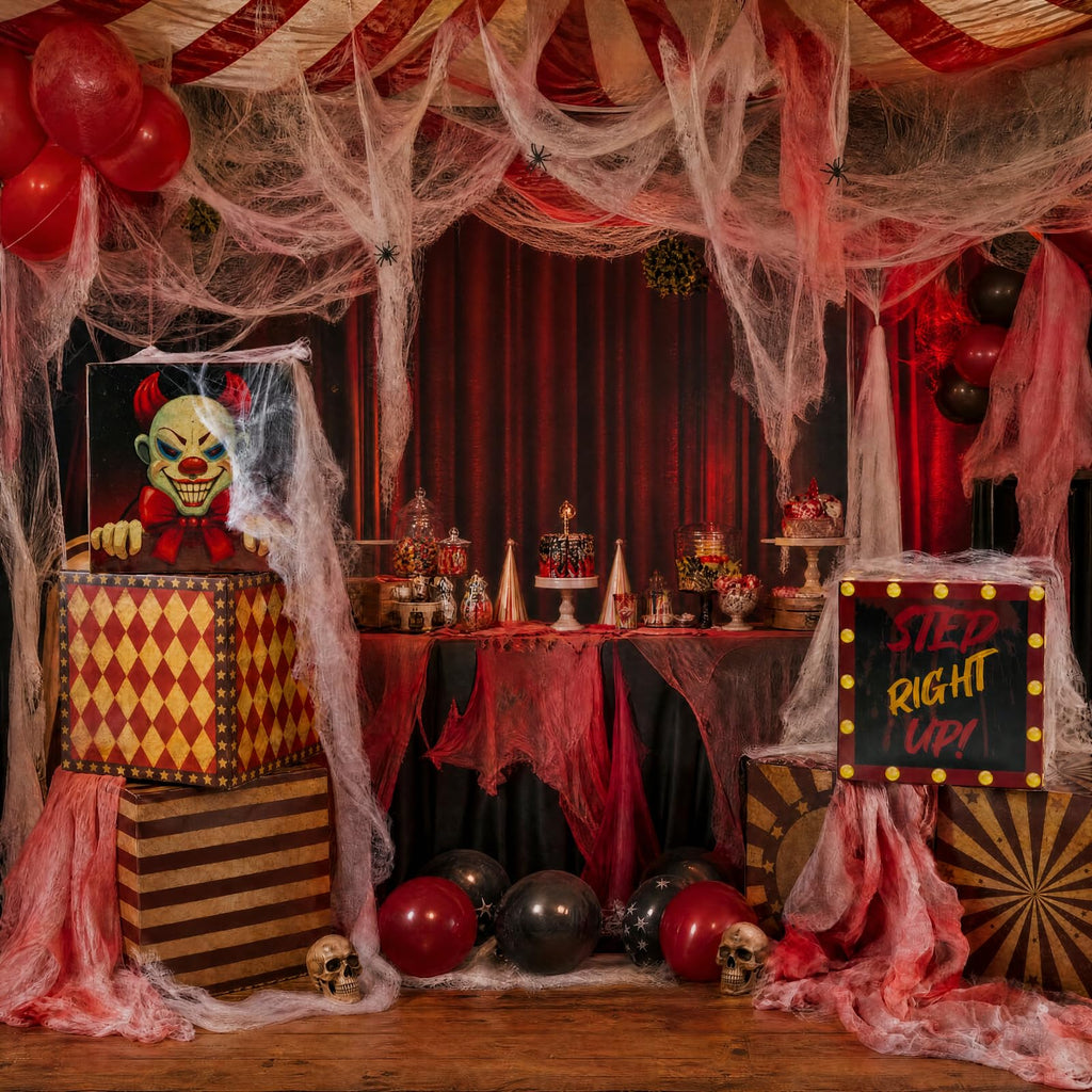 8 Pcs Halloween Clown Box U54822