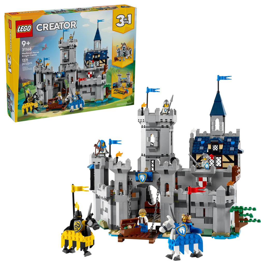 Medieval Horse Knight Castle Building Toy Q477147