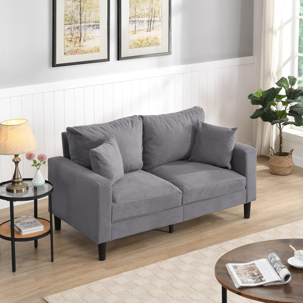 Light Gray Oversized Sleeper Sofa Chair S893