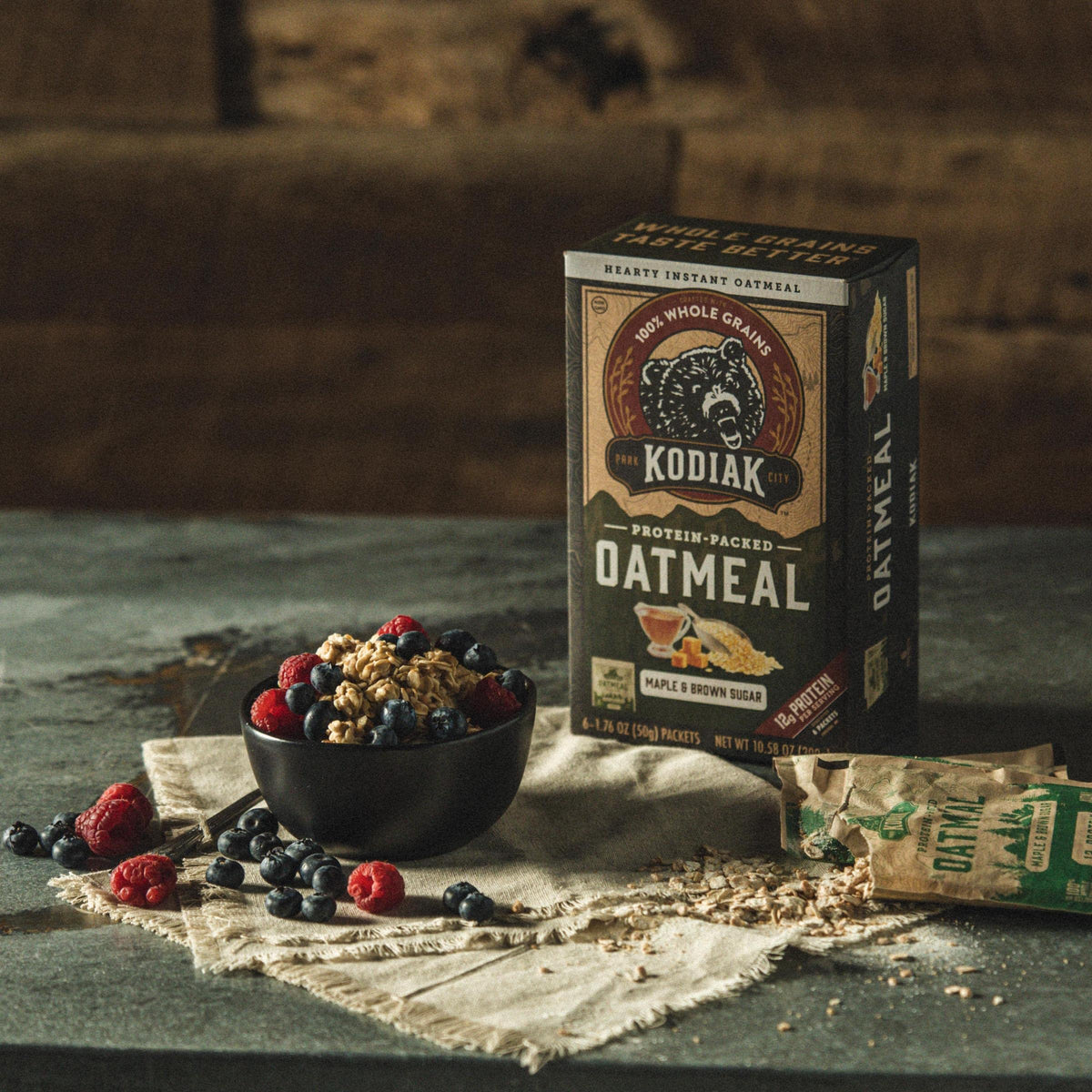 Maple Brown Sugar Instant Oatmeal Packets C4609