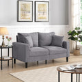 Light Gray Oversized Sleeper Sofa Chair S893