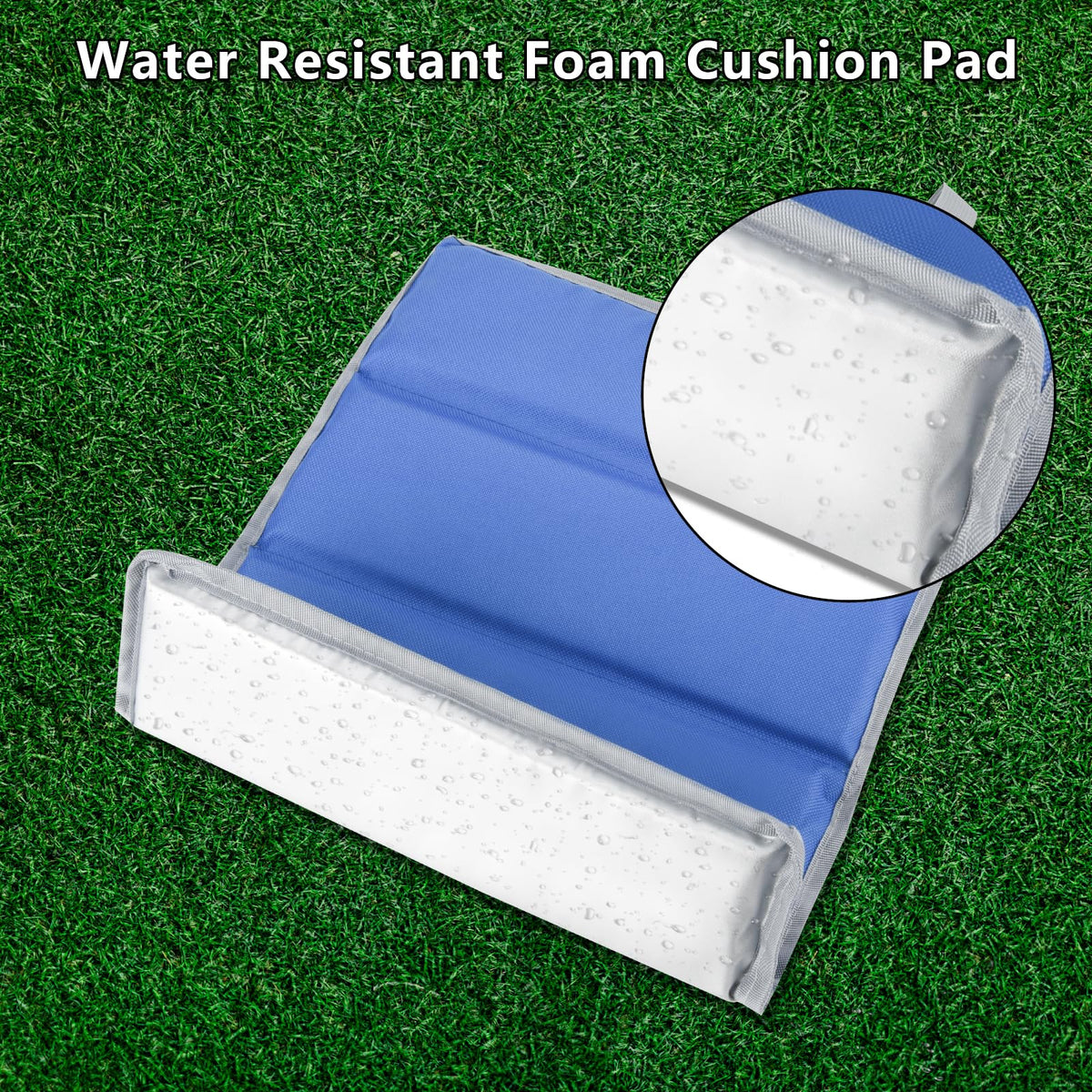 2 Pcs Foldable Foam Seat Cushion F345