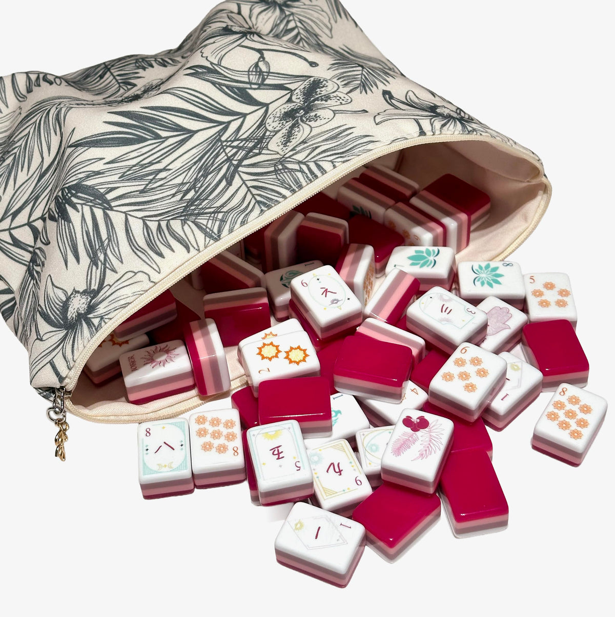 160 Acrylic Mahjong Set F6555